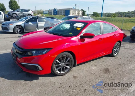 2021 Honda Civic Ex z USA, uszkodzony, nr VIN 2HGFC1F39MH700773